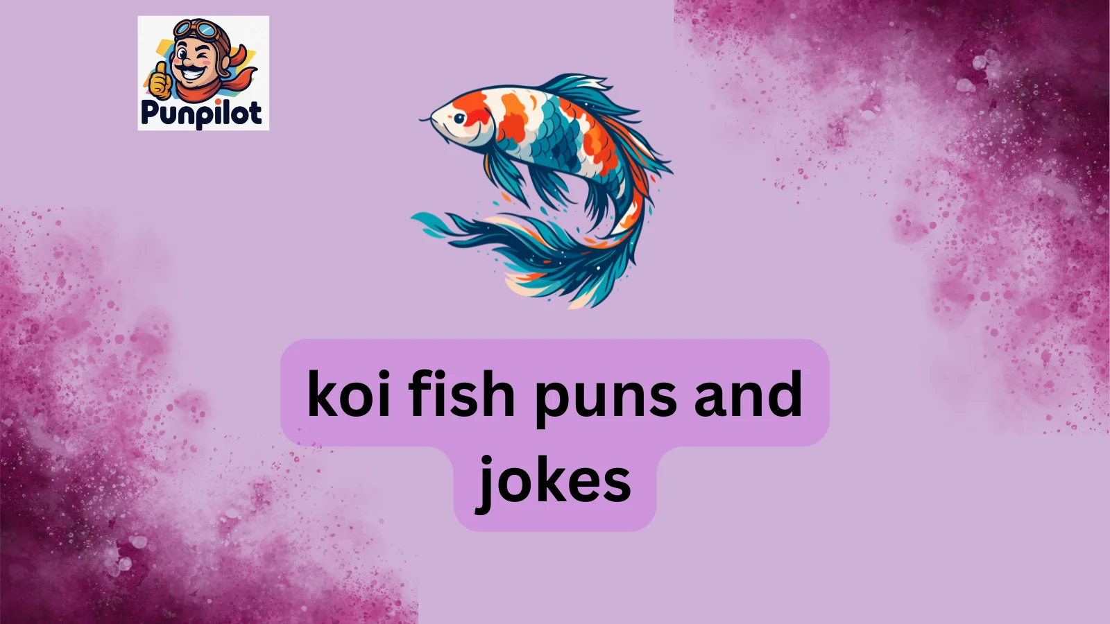 koi fish puns and jokes