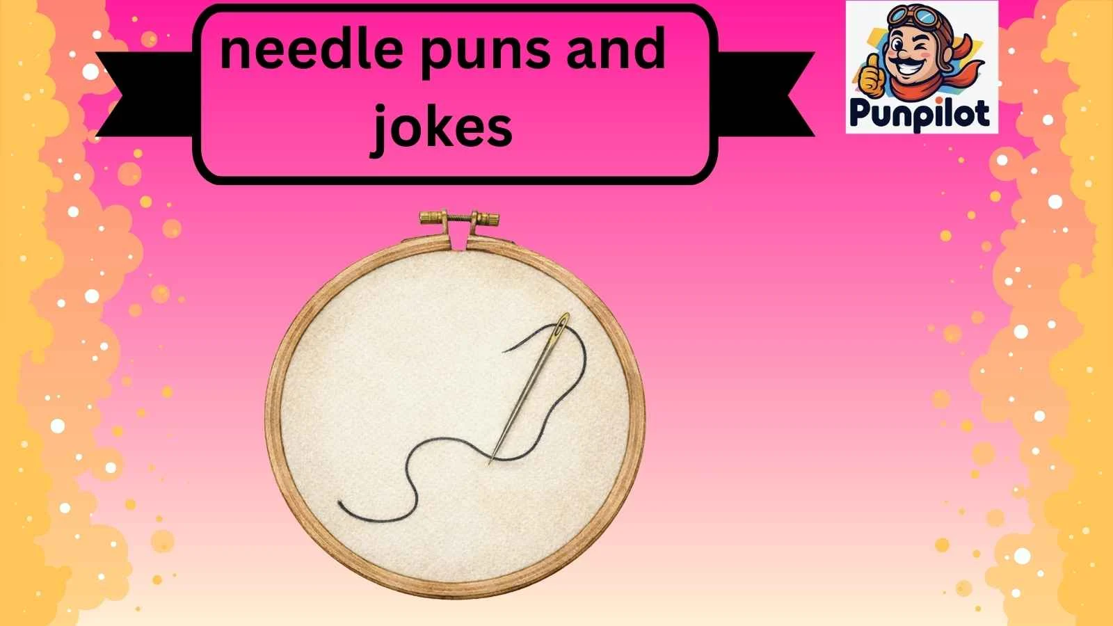 needle puns and jokes