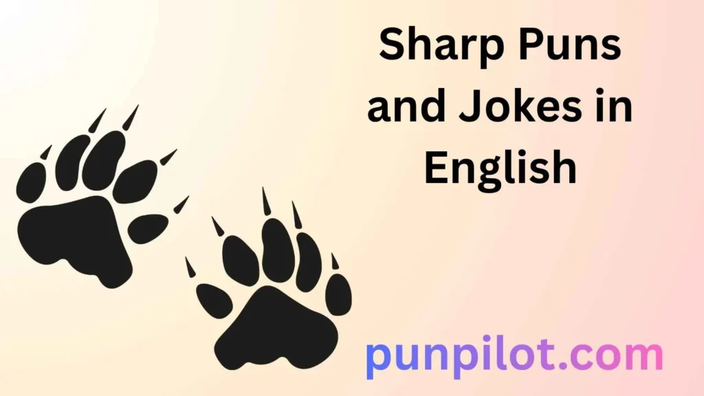 Sharp Puns and Jokes in English