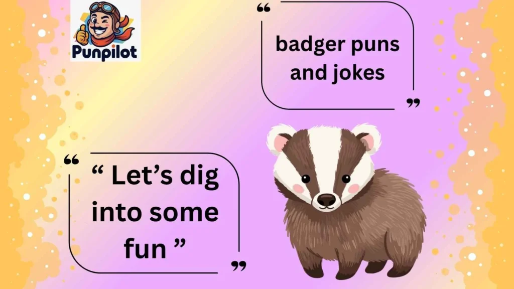 badger puns and jokes