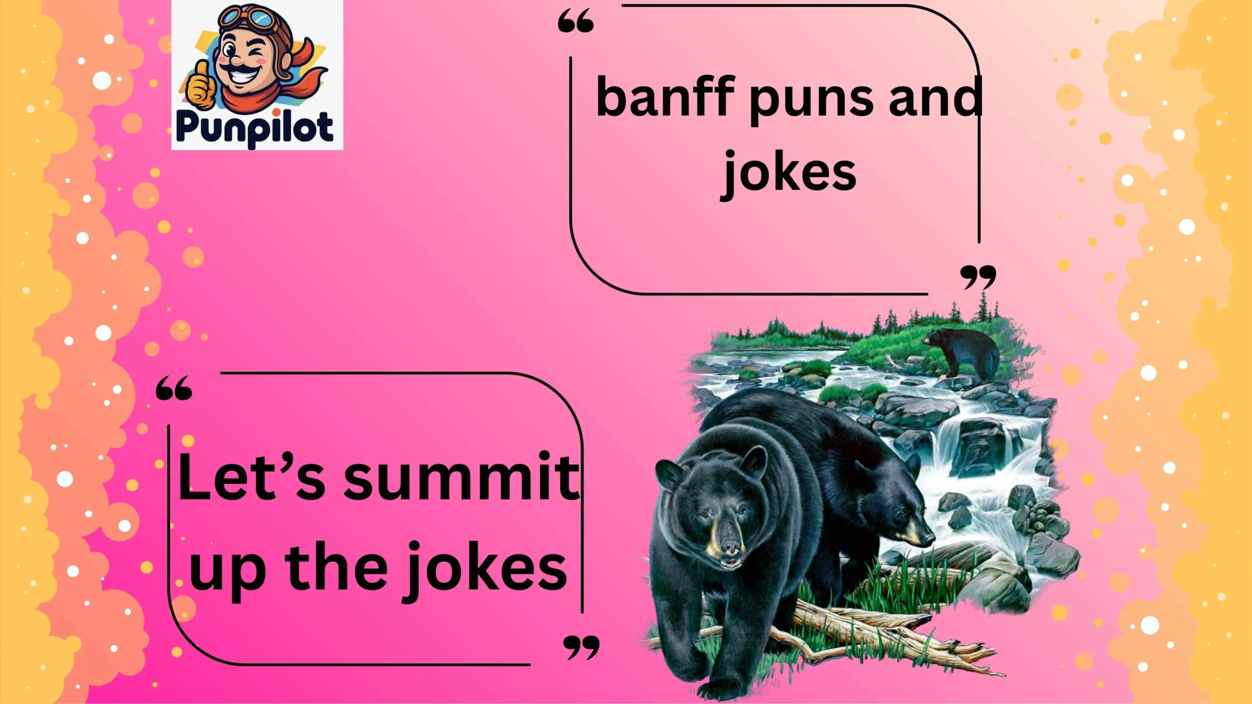 banff puns and jokes