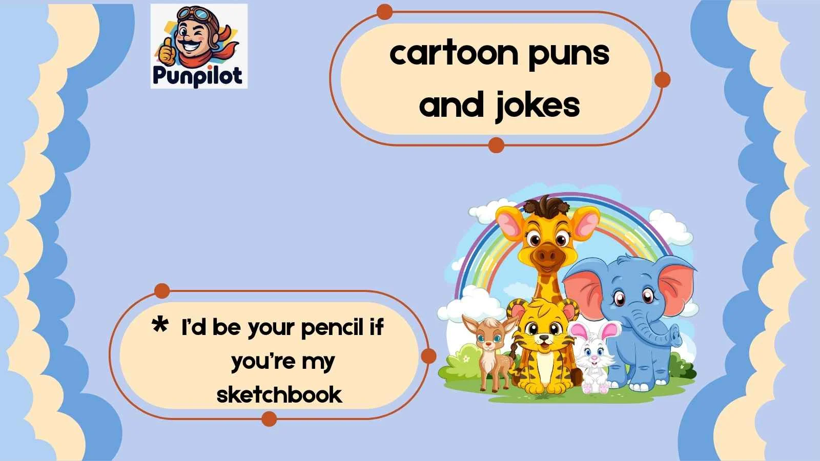 cartoon puns and jokes