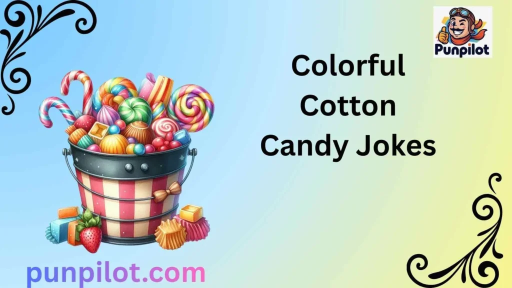 Colorful Cotton Candy Jokes