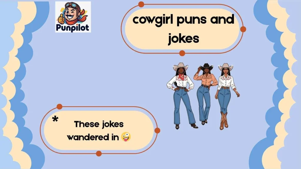 cowgirl puns and jokes