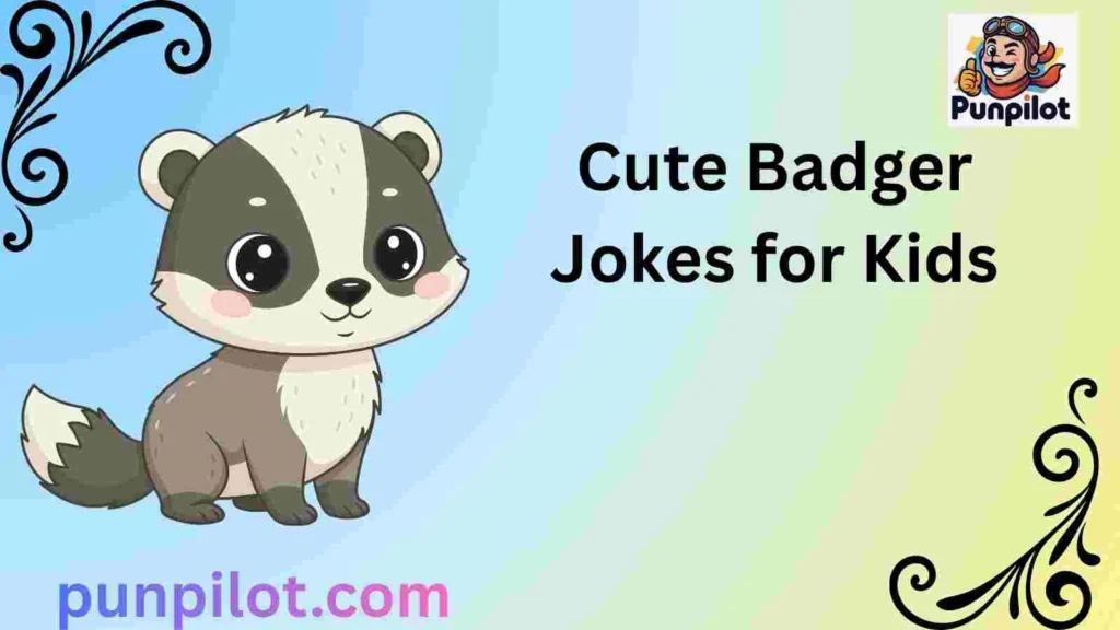 Cute Badger Jokes for Kids