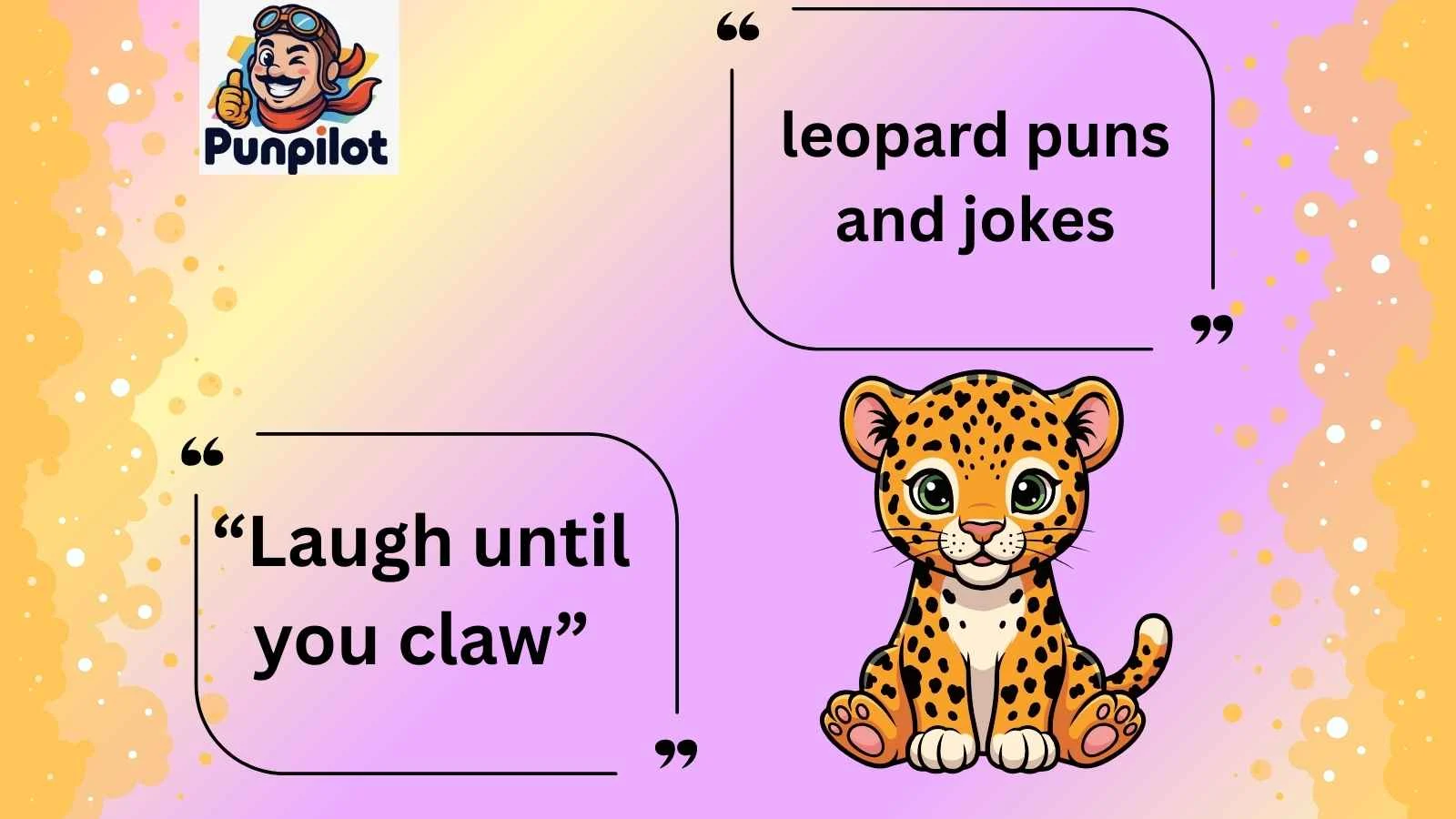 leopard puns and jokes