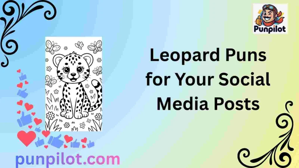 Leopard Puns for Your Social Media Posts