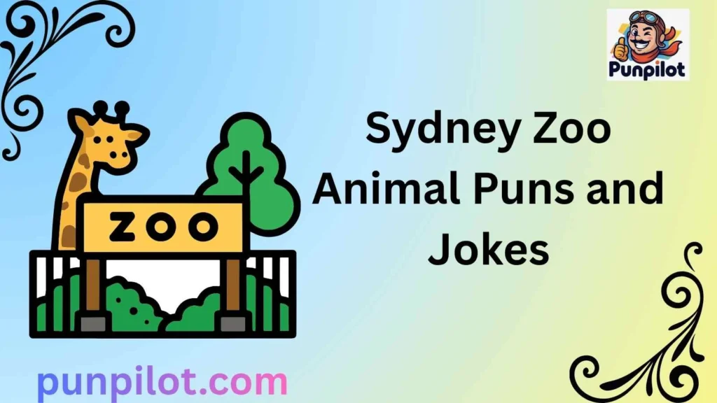 Sydney Zoo Animal Puns and Jokes