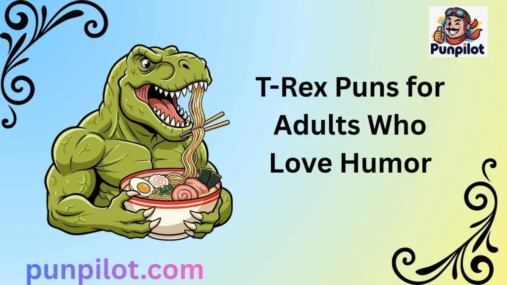 T-Rex Puns for Adults Who Love Humor