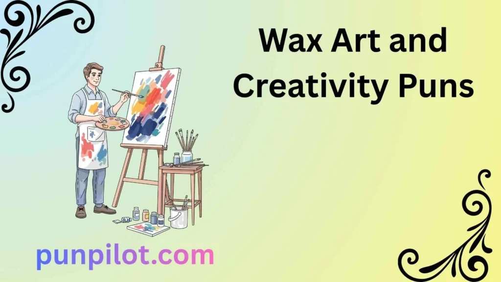 Wax Art and Creativity Puns