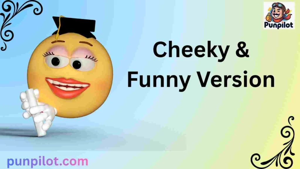 Cheeky & Funny Version