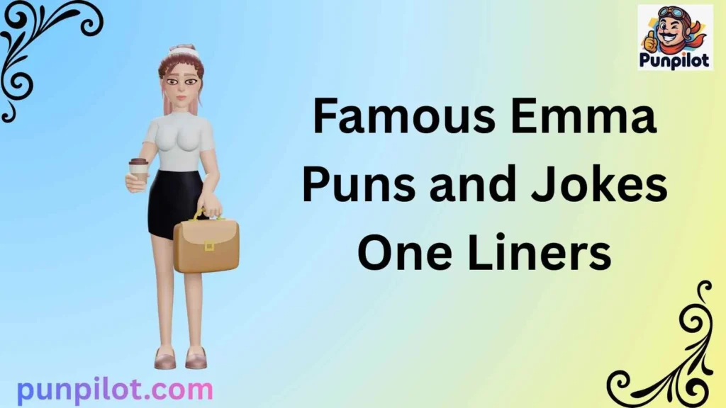 Famous Emma Puns and Jokes One Liners