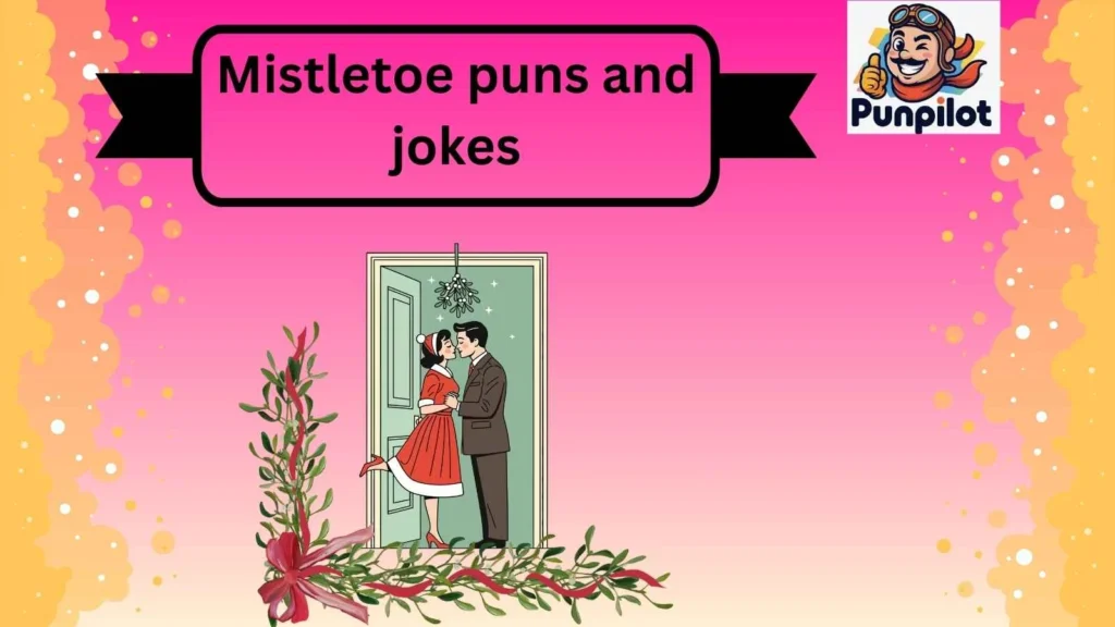 Mistletoe puns and jokes