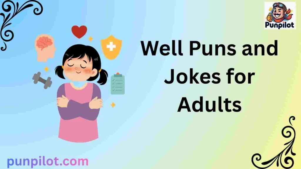 Well Puns and Jokes for Adults