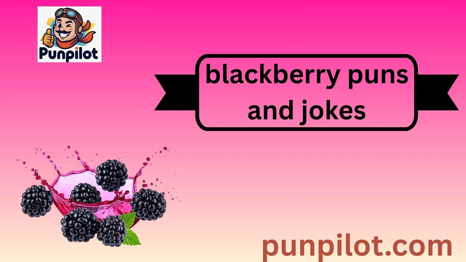blackberry puns and jokes