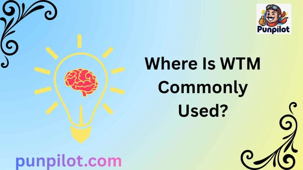 Where Is WTM Commonly Used?