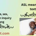 ASL meaning in text