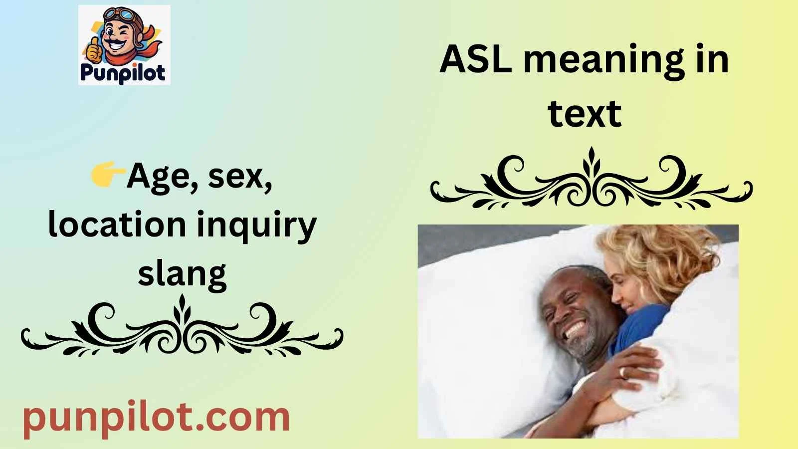 ASL meaning in text
