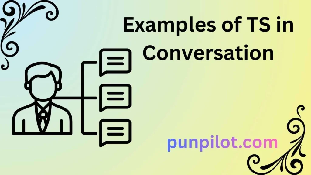 Examples of TS in Conversation