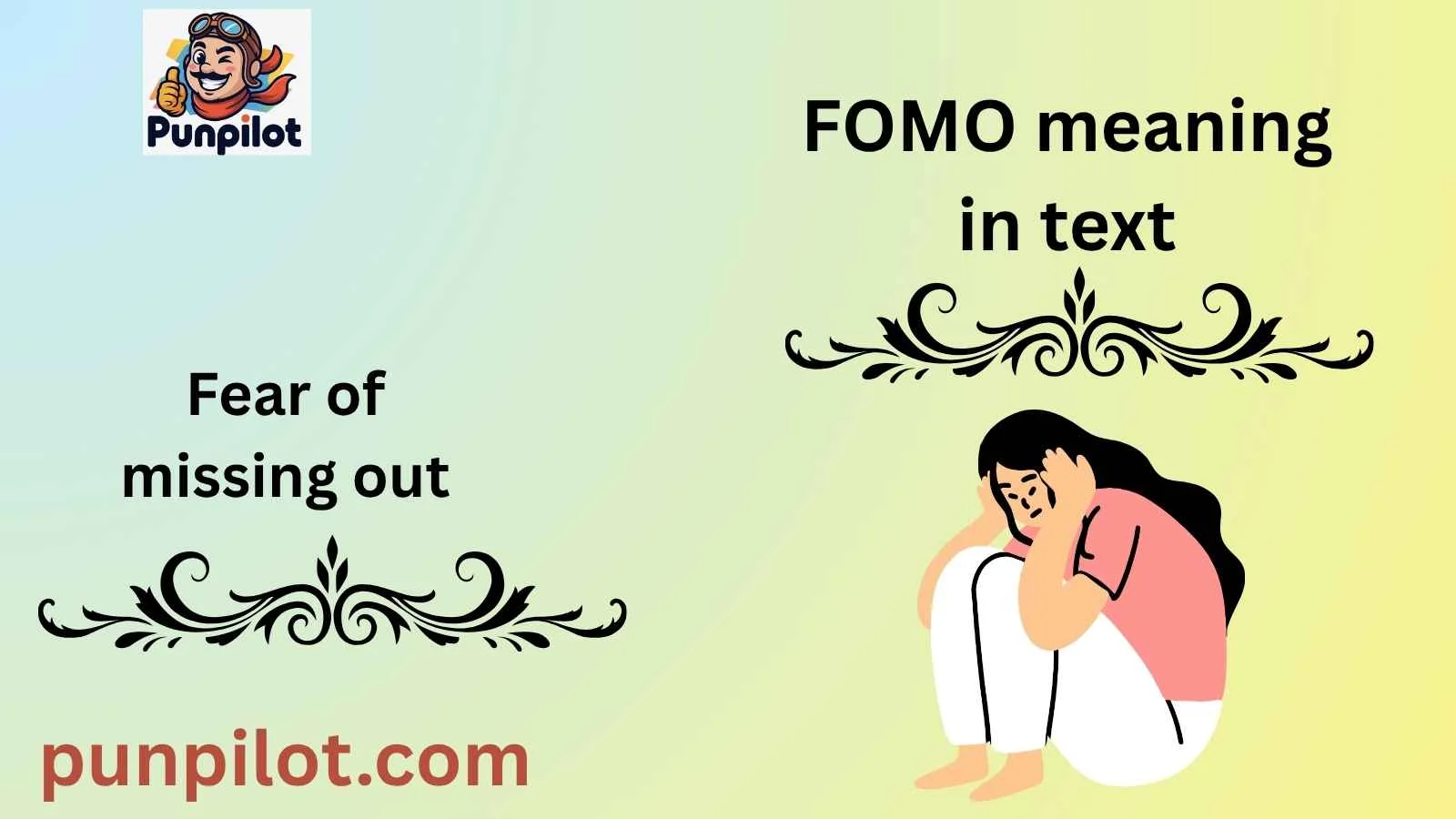 FOMO meaning in text