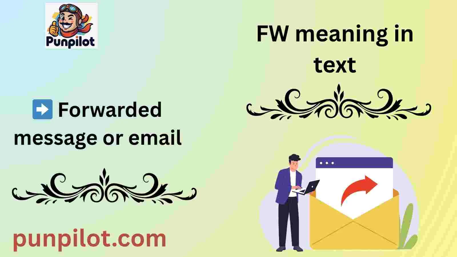 FW meaning in text