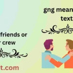 gng meaning in text