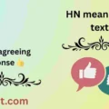HN meaning in text