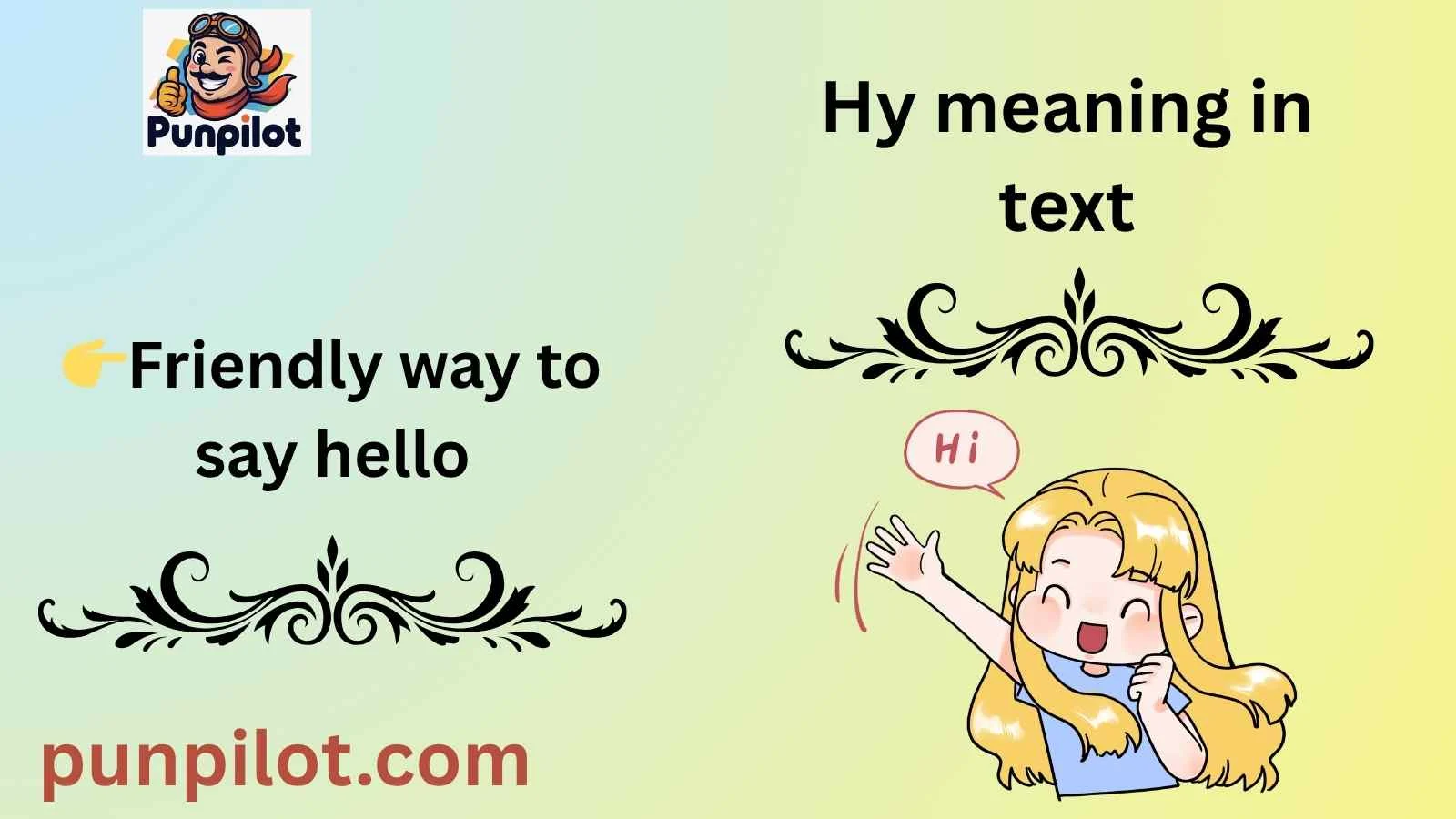 Hy meaning in text