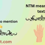 NTM meaning in text