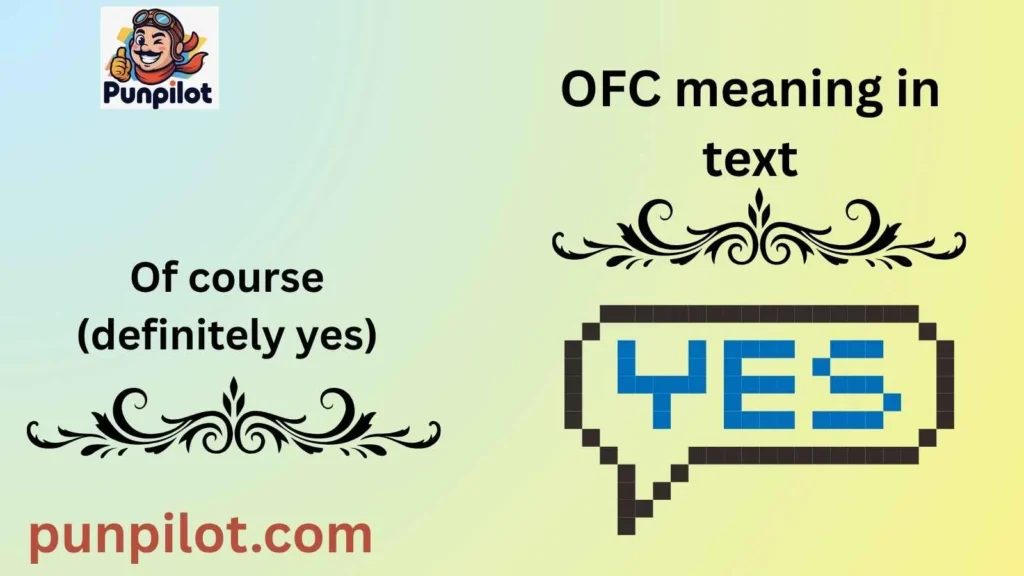 OFC meaning in text