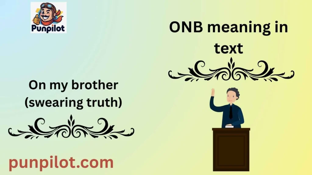 ONB meaning in text