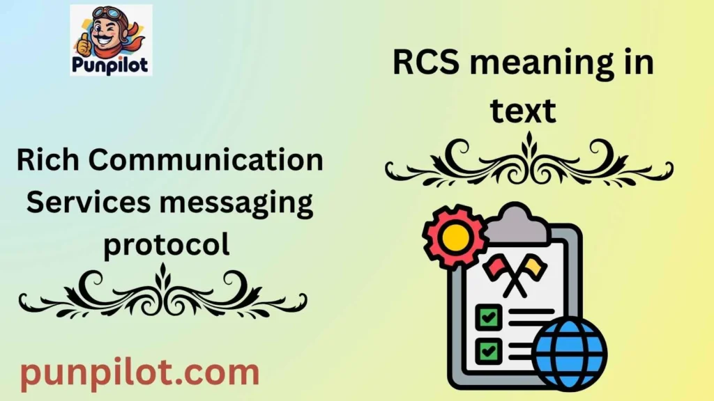 RCS meaning in text