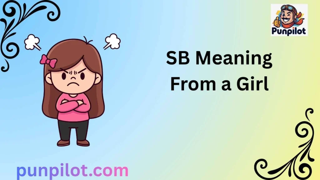 SB Meaning From a Girl