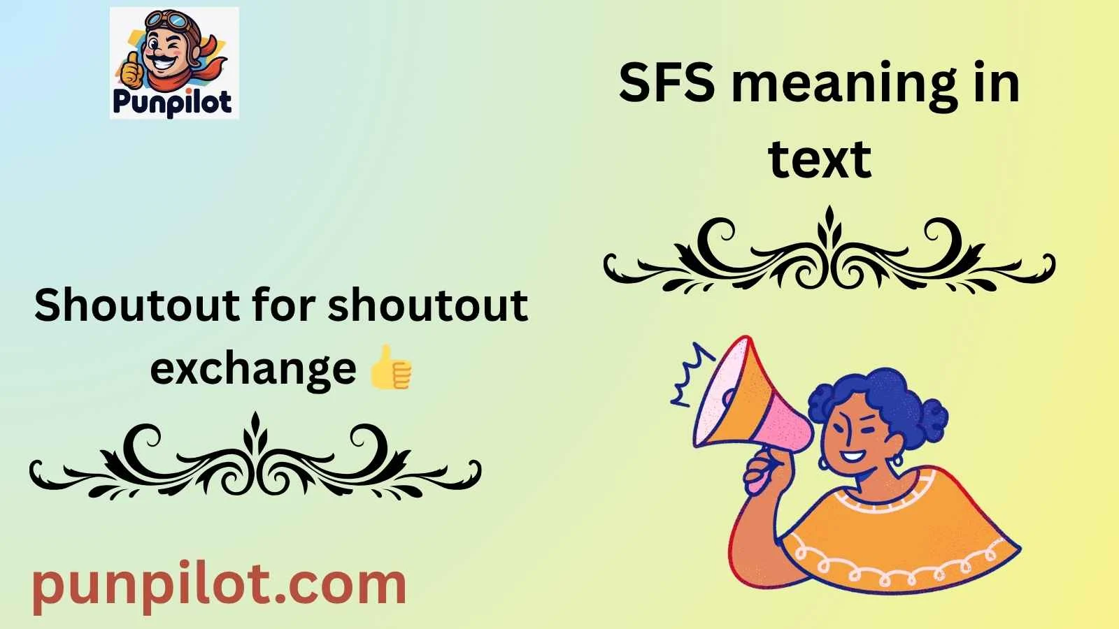 SFS meaning in text
