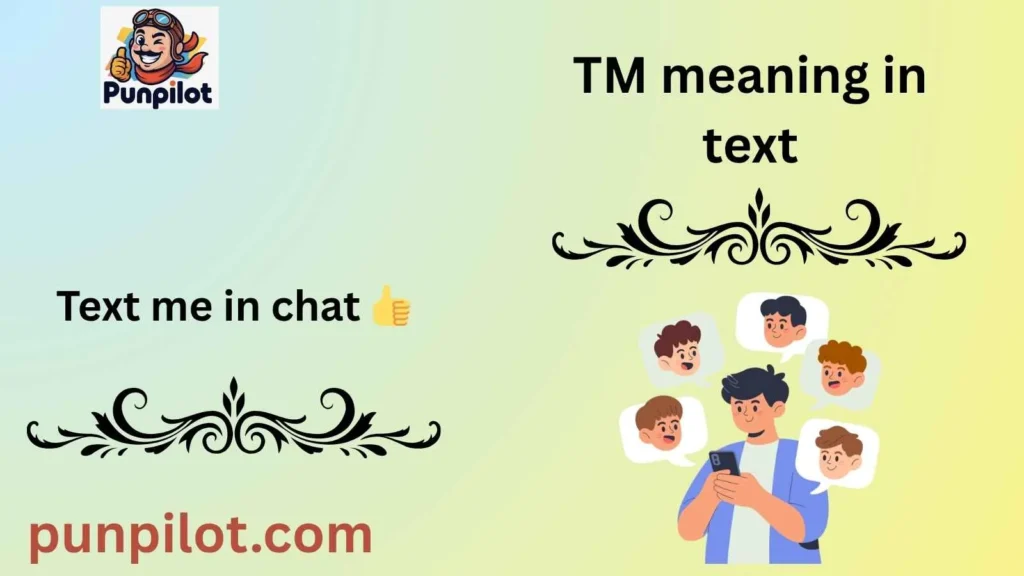 TM meaning in text
