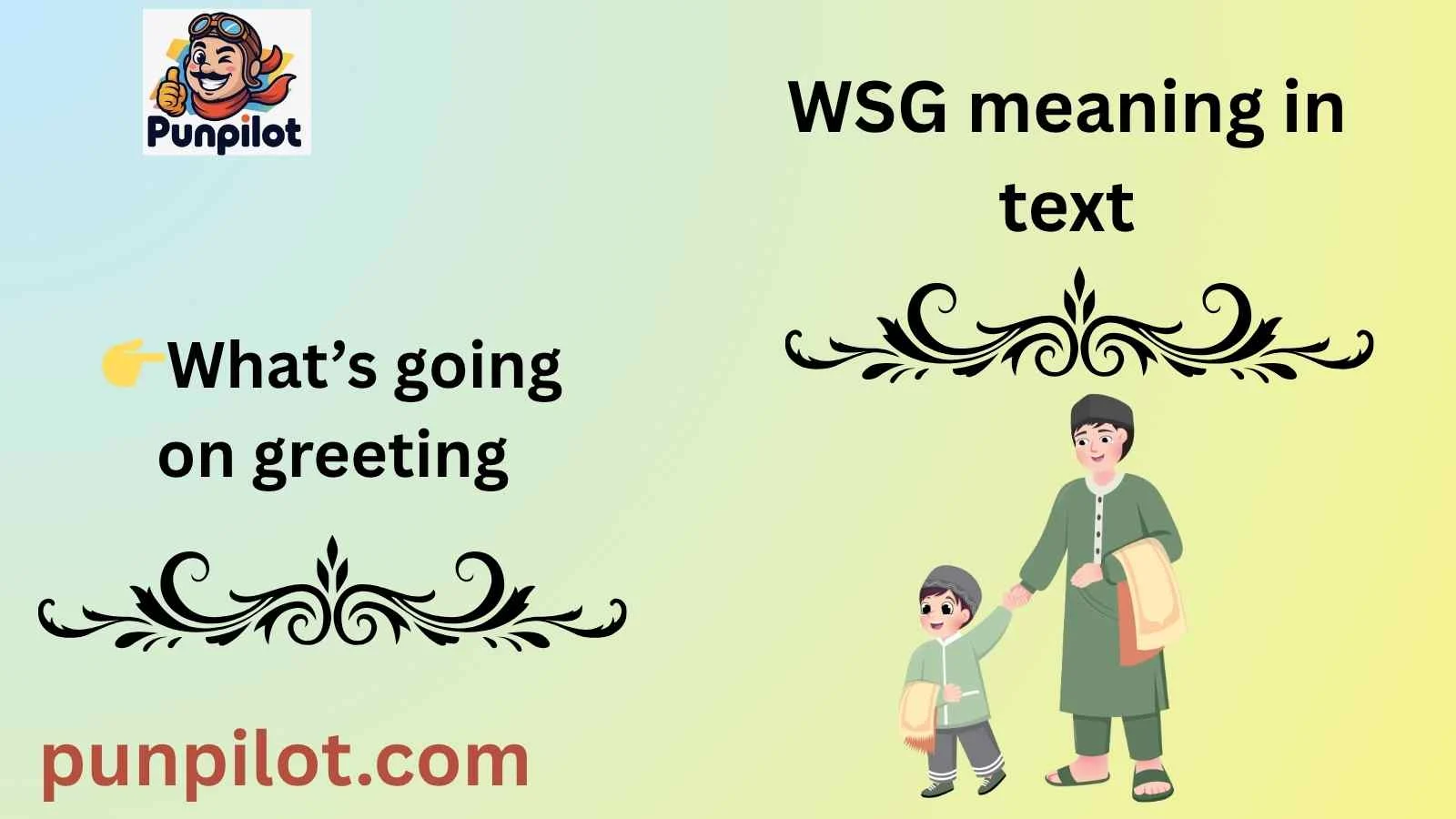 WSG meaning in text