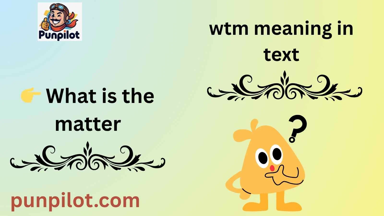 wtm meaning in text