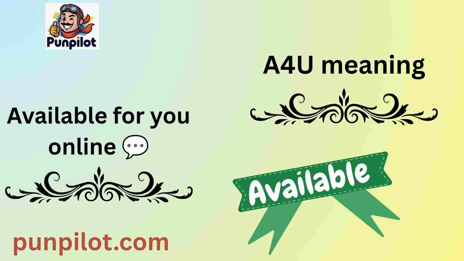 A4U meaning