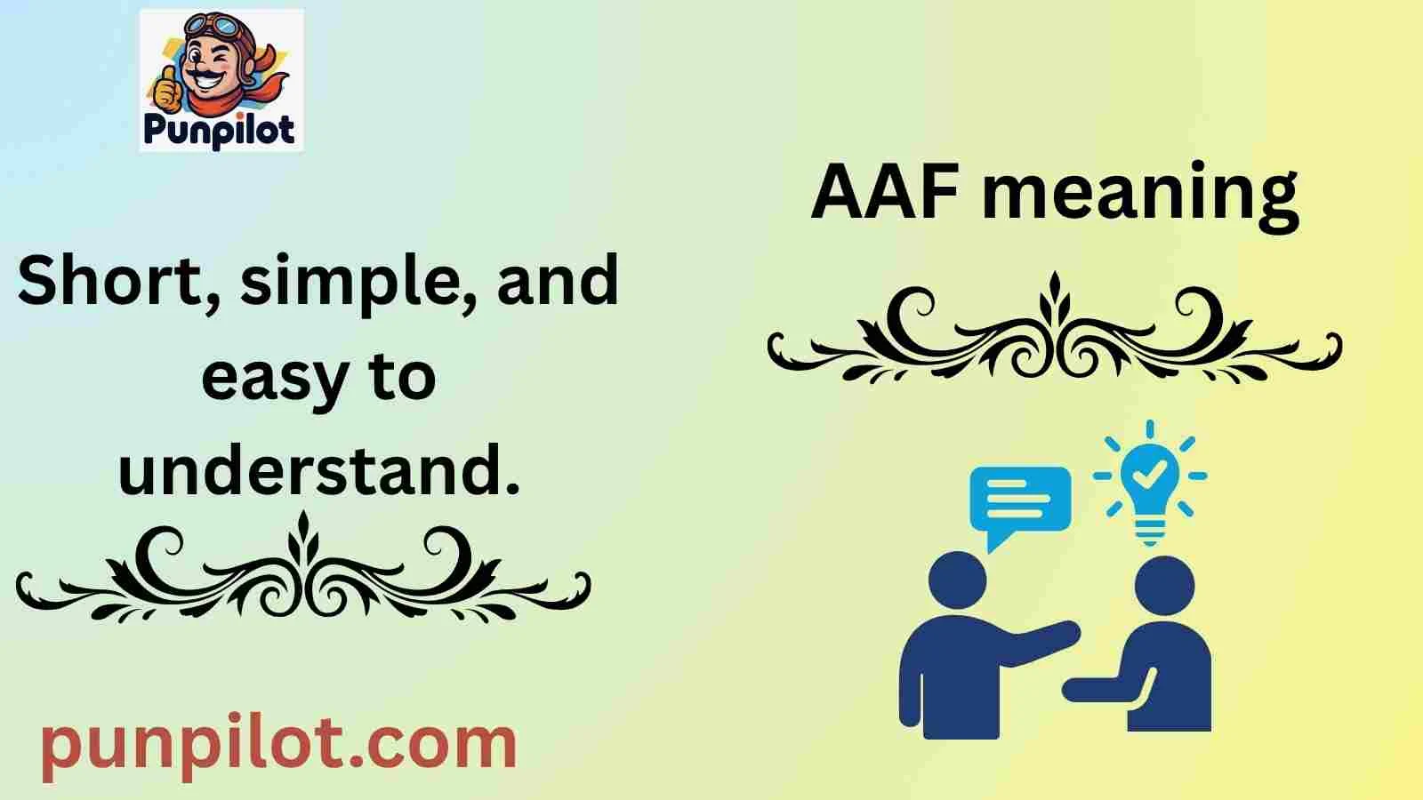 AAF meaning