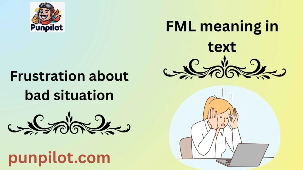 FML meaning in text