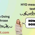 HYD meaning in text