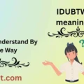 IDUBTW meaning