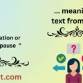... meaning in text from a girl