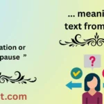 ... meaning in text from a girl
