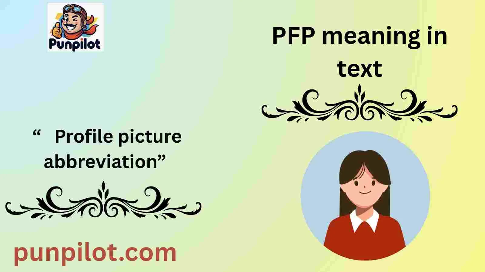 PFP meaning in text