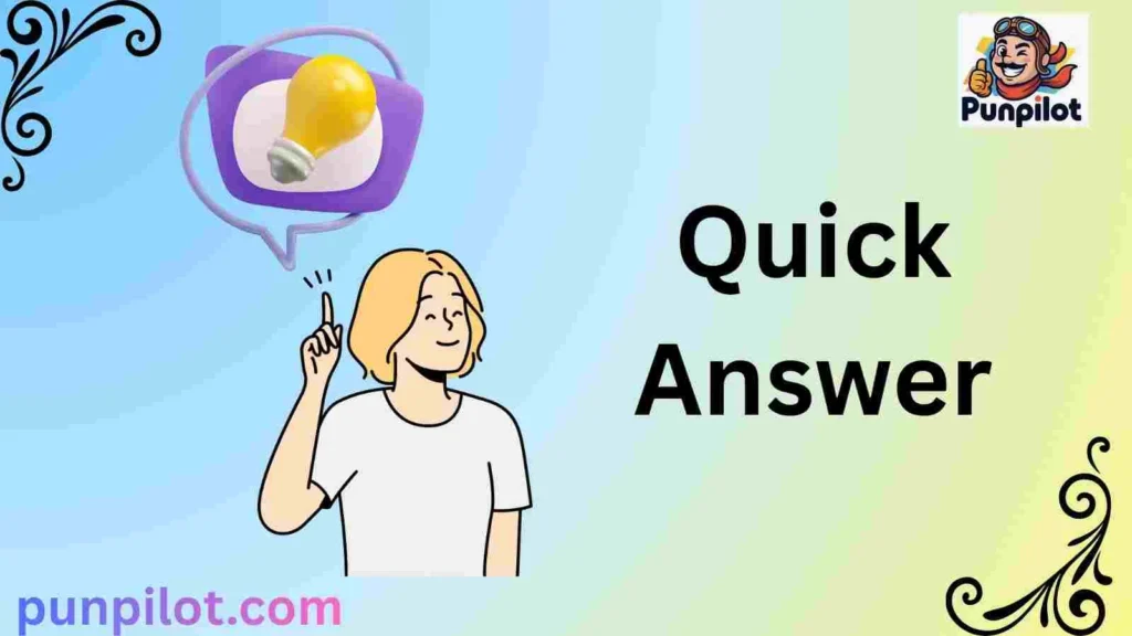 Quick Answer