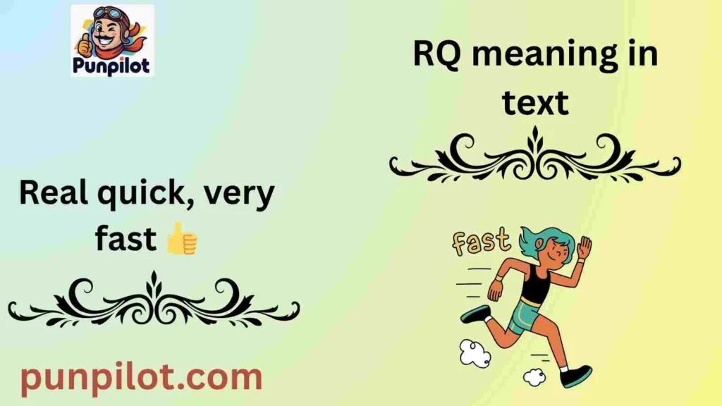 RQ meaning in text