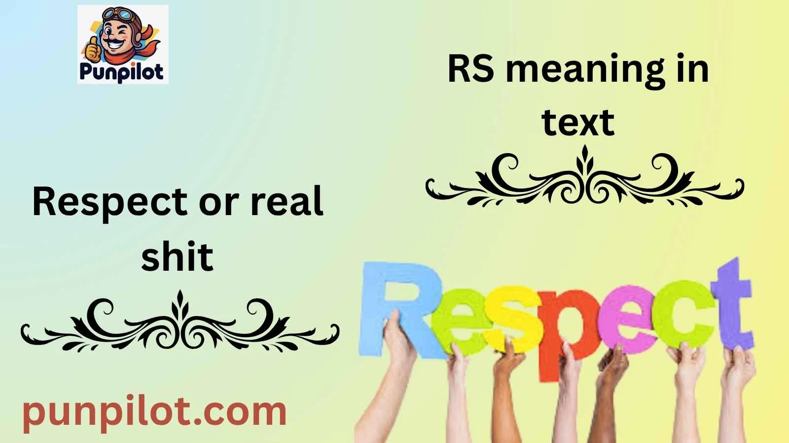 RS meaning in text