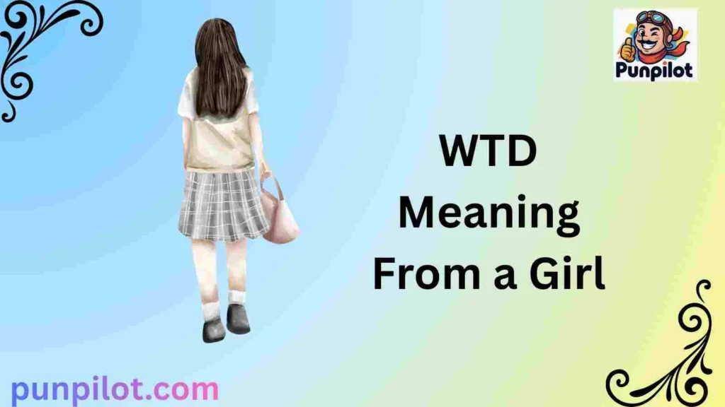 WTD Meaning From a Girl